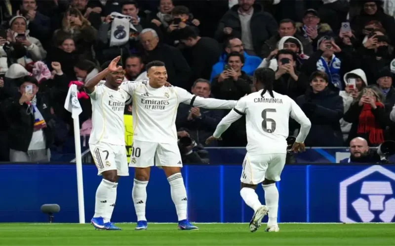 هدف ريال مدريد.. مبابي يفتتح زيارته لشباك موناكو ويرفض الاحتفال بالفرنسية